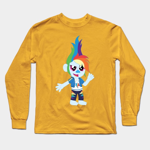 Dashie Troll Long Sleeve T-Shirt by Ayana Nikole